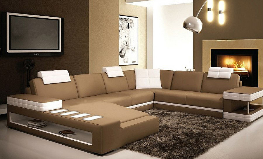 Prichard Leather Sofa Lounge Set